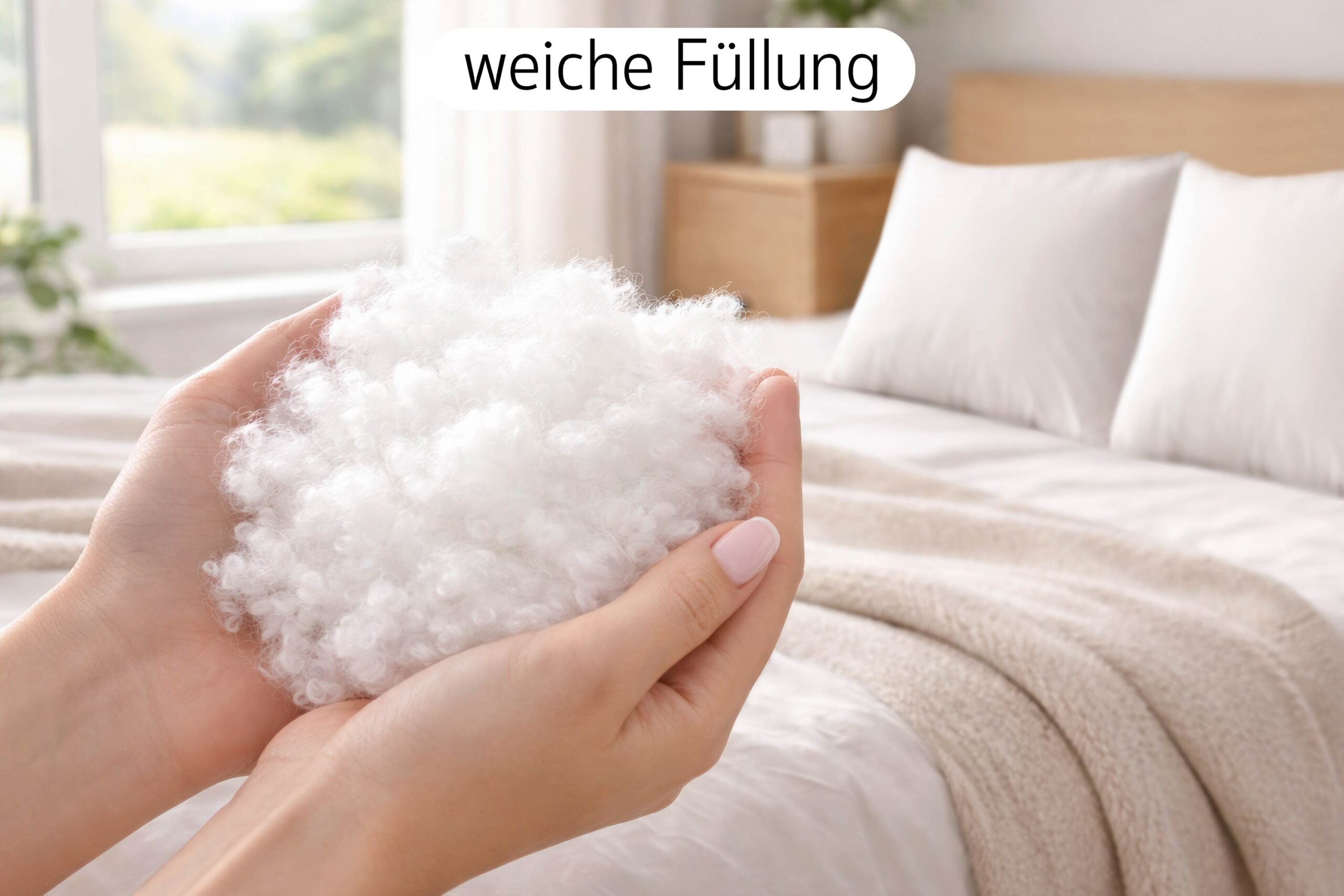 Amilian Dekokissen 4er Set mit Füllung – Sofakissen & Zierkissen mit Reißverschluss