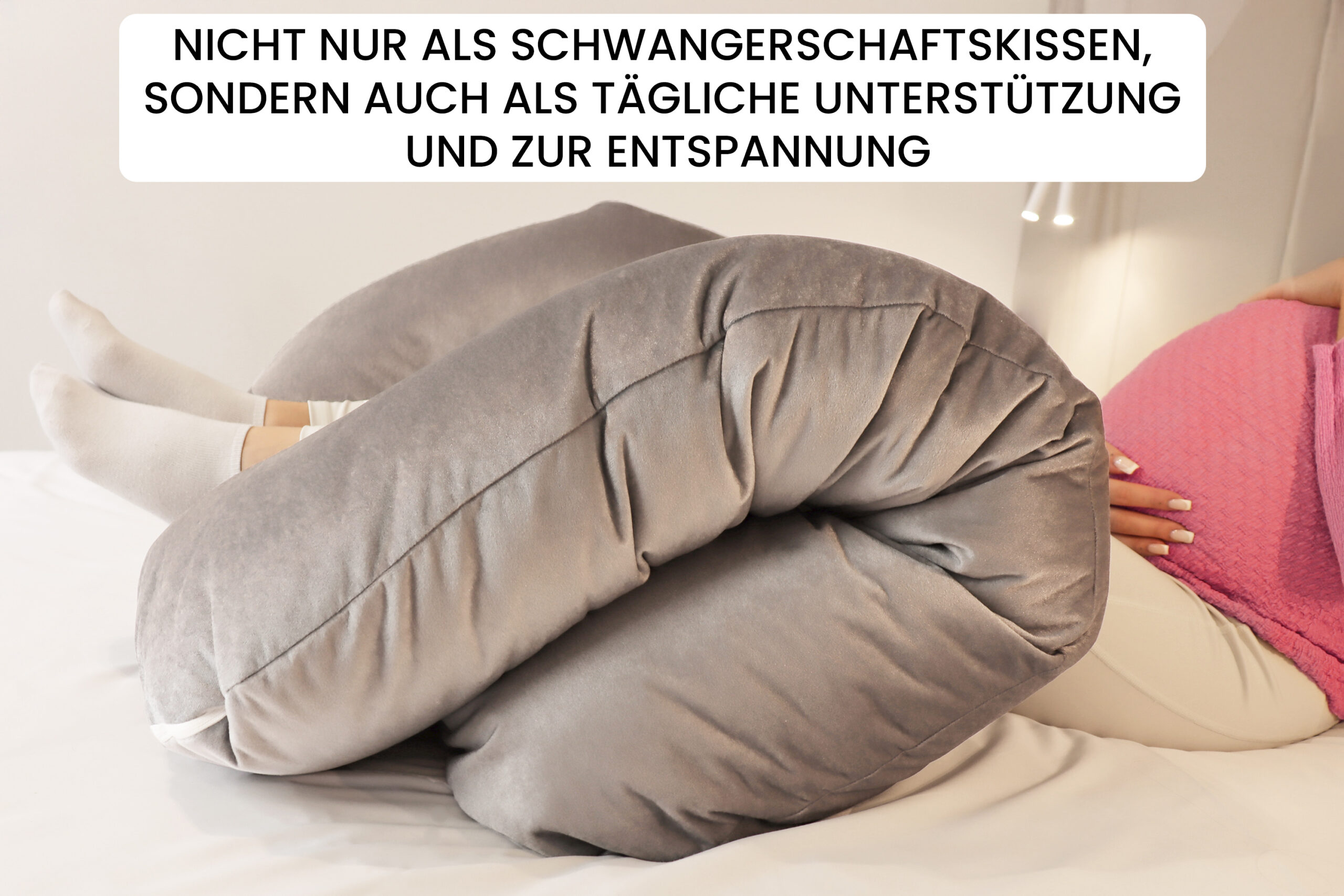 Amilian Seitenschläferkissen XXL – Stillkissen