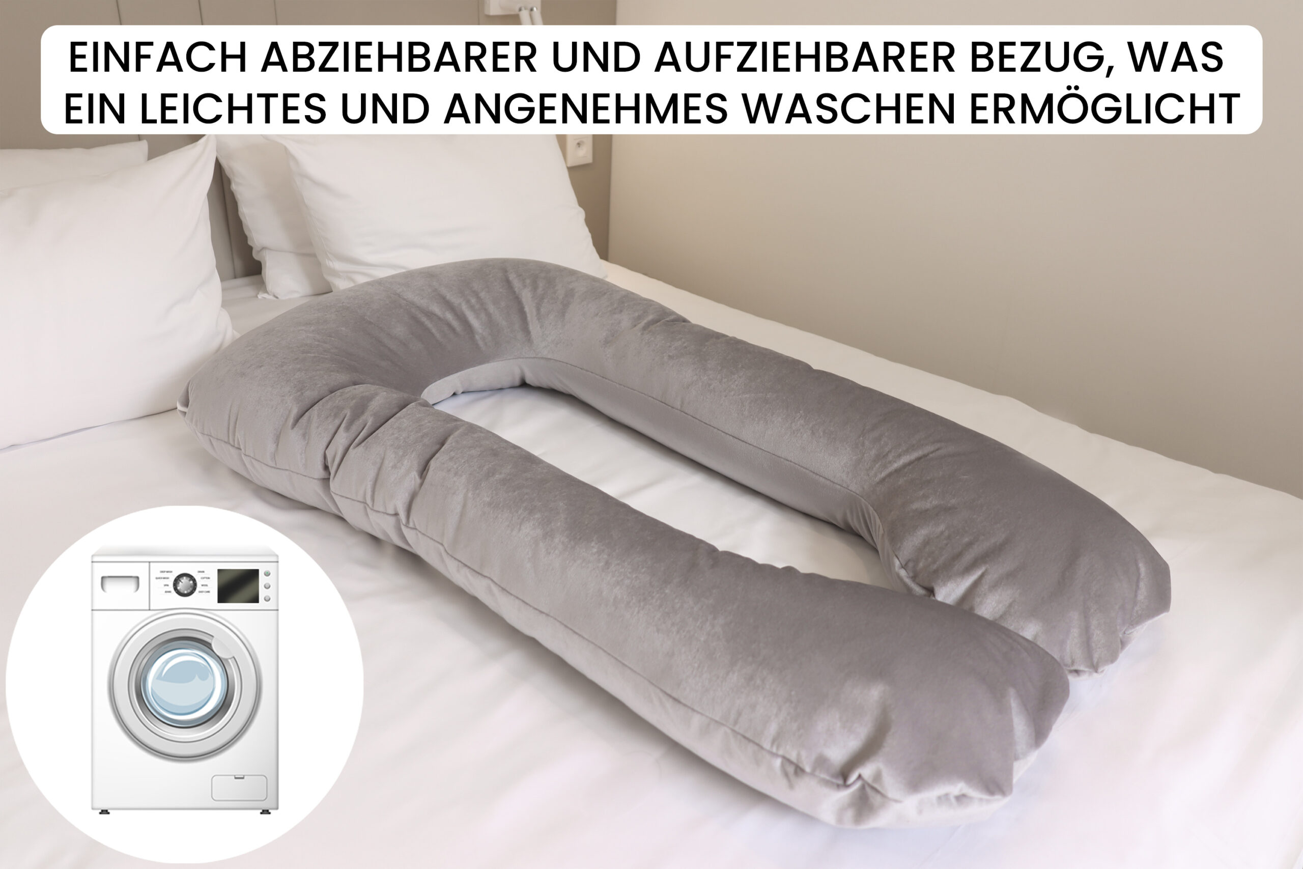 Amilian Seitenschläferkissen XXL – Stillkissen