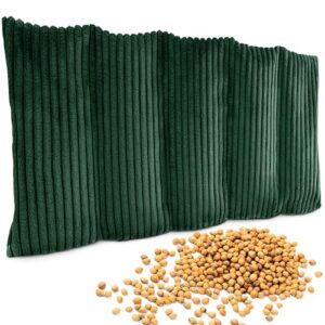 Amilian Kirschkernkissen 55x20 cm – Körnerkissen Wärmekissen & Kältekissen für Nacken, Schulter & Rücken