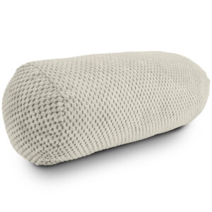 Nackenrolle 15x40 cm - weiche Kissenrolle mit abnehmbarem Bezug