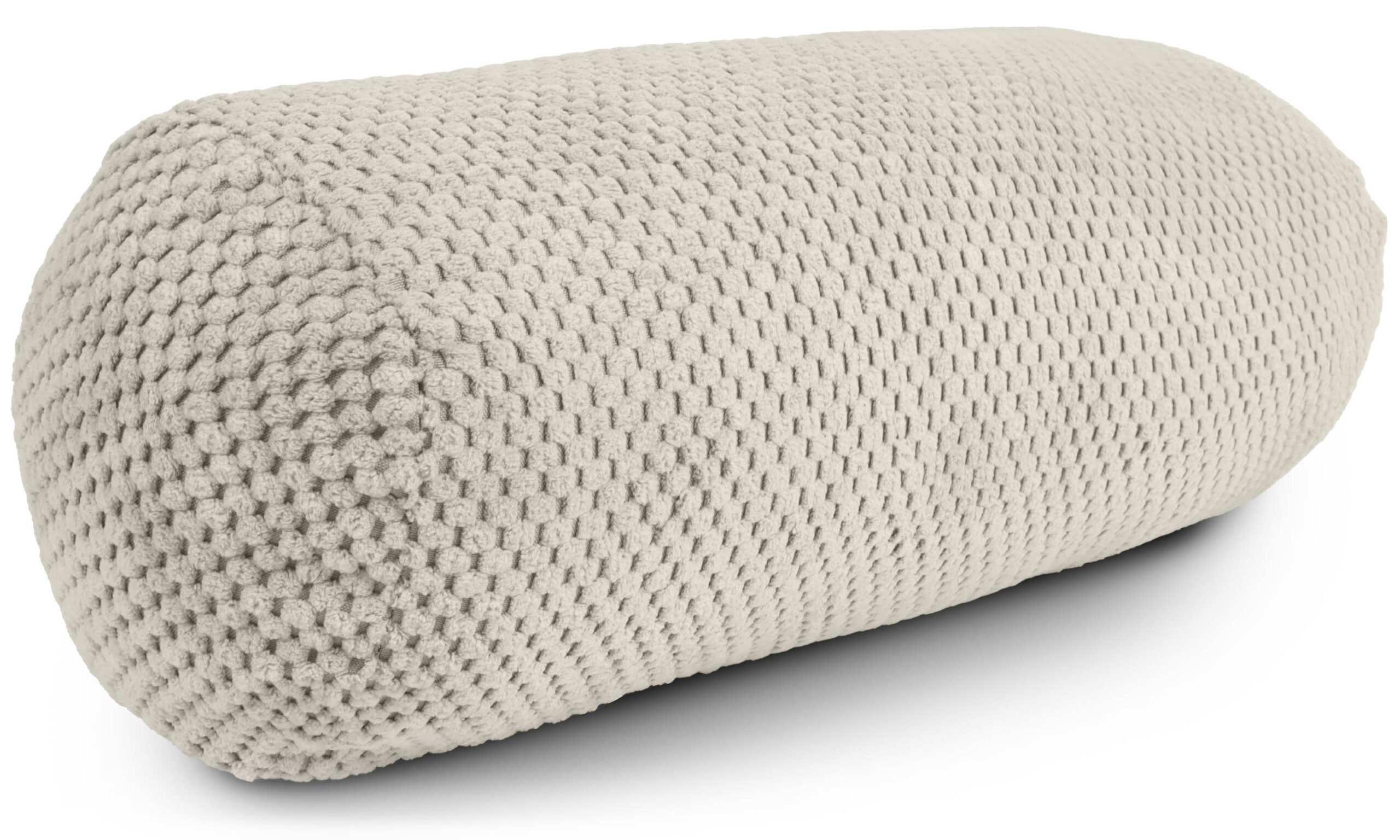 Nackenrolle 15x40 cm - weiche Kissenrolle mit abnehmbarem Bezug