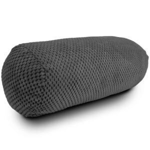 Nackenrolle 15x40 cm - weiche Kissenrolle mit abnehmbarem Bezug