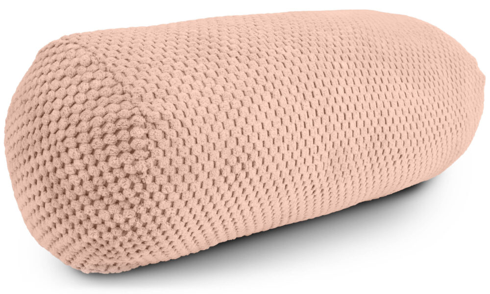 Nackenrolle 15x40 cm - weiche Kissenrolle mit abnehmbarem Bezug