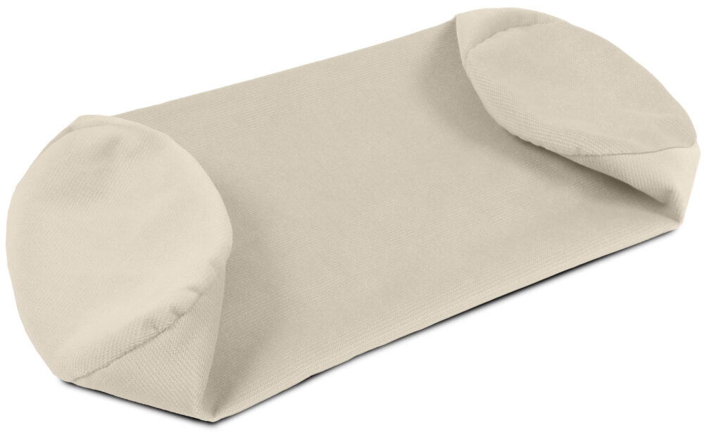Nackenrollenbezug 40×15 cm – waschbarer Ersatzbezug mit verdecktem Reißverschluss für Nackenrolle, Kissenrolle & Bettrolle