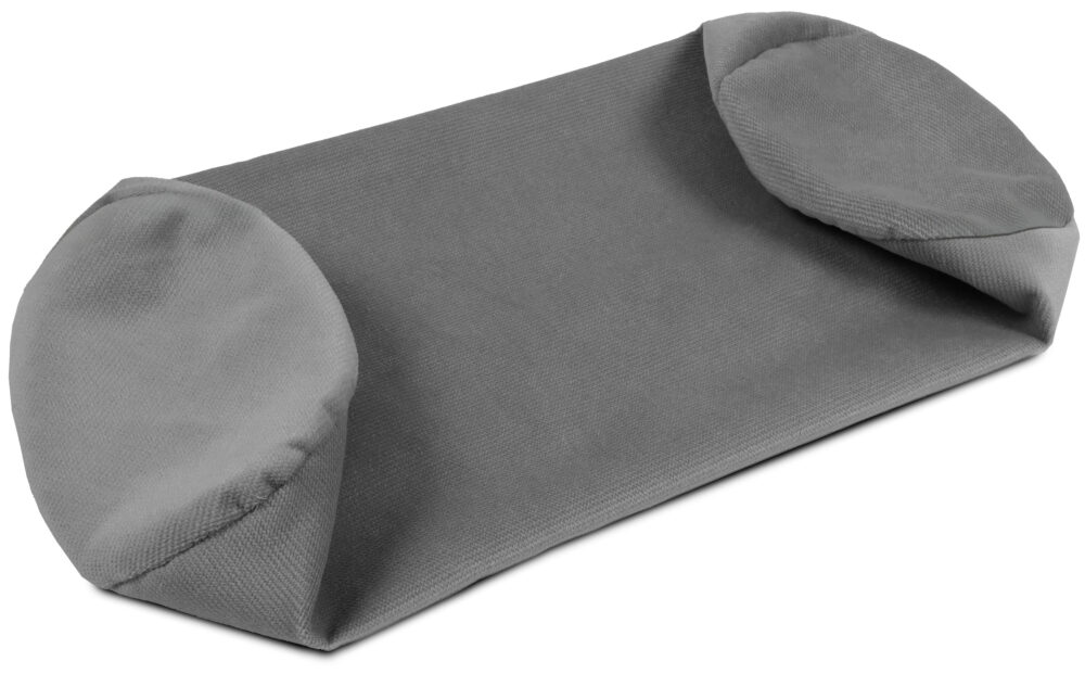 Nackenrollenbezug 40x15 cm - waschbarer Ersatzbezug mit verdecktem Reißverschluss für Nackenrolle, Kissenrolle & Bettrolle