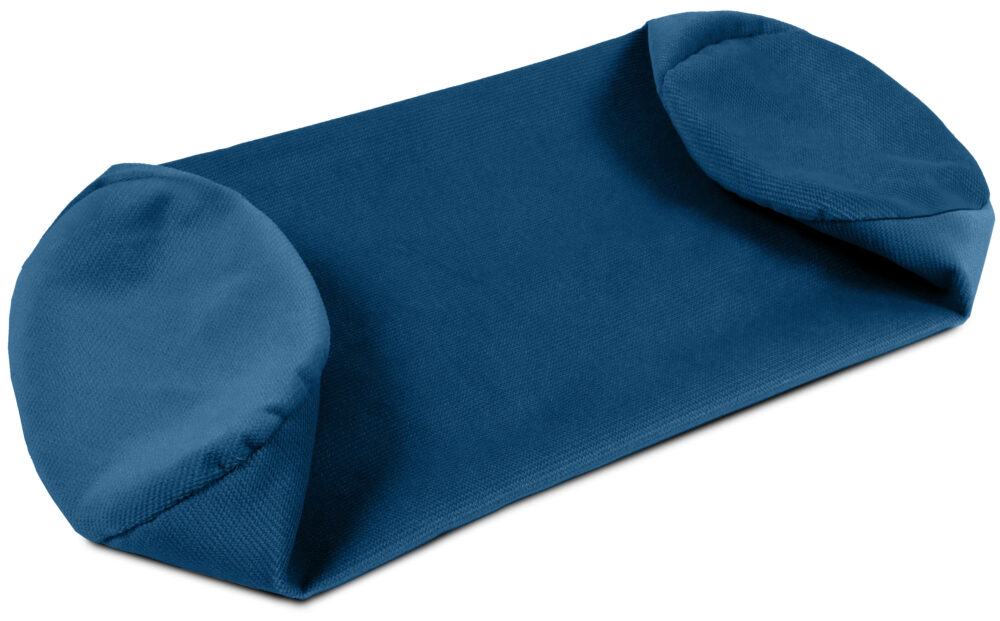 Nackenrollenbezug 40x15 cm - waschbarer Ersatzbezug mit verdecktem Reißverschluss für Nackenrolle, Kissenrolle & Bettrolle