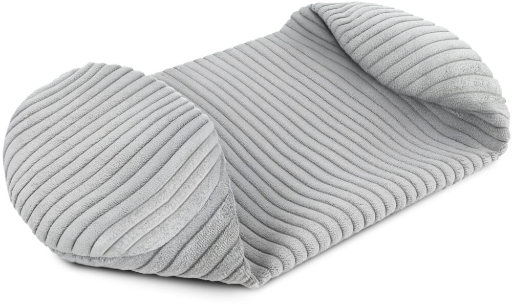 Nackenrollenbezug 40x15 cm - waschbarer Ersatzbezug für Nackenrolle, Kissenrolle & Bettrolle mit verdecktem Reißverschluss