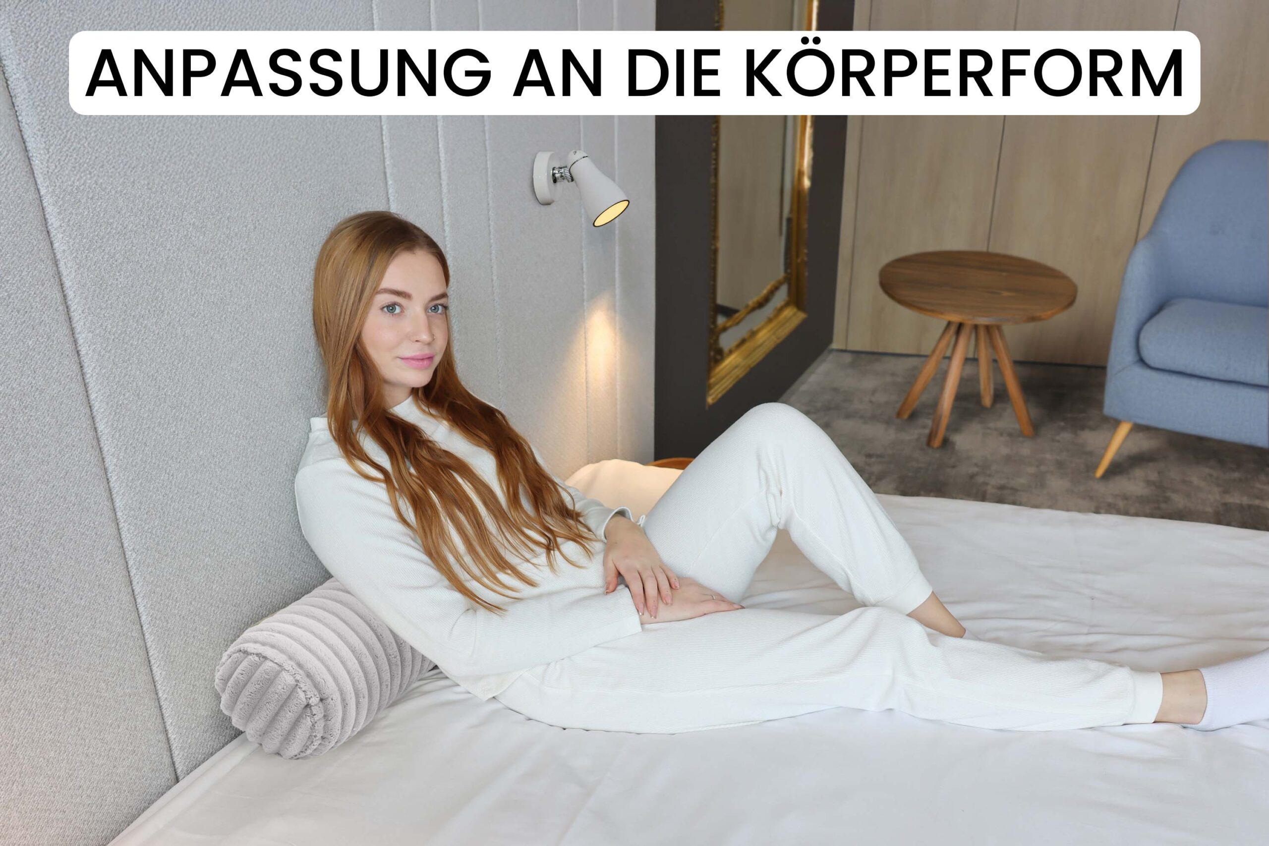 Bezug Nackenrolle Cord-Optik ohne Füllung mit Reißverschluss 40 x 15 cm - Ersatzbezug für Nackenrollen und Kissenrollen