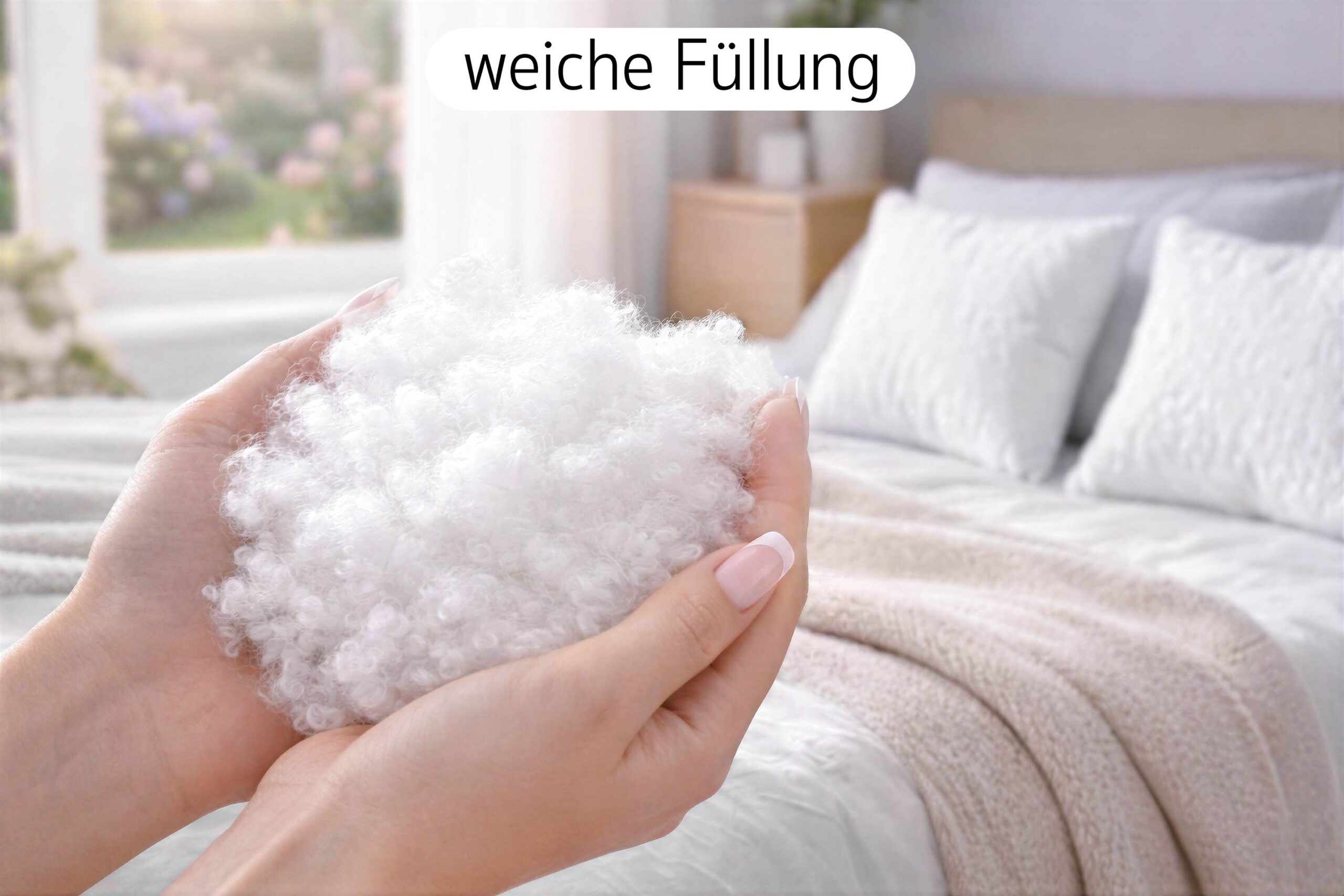 14679-192AP_6 Dekokissen 4er-Set mit Füllung - weiche Zierkissen für Sofa und Couch, 40x40, 45x45 und 50x50 cm
