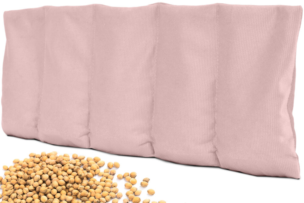 Kirschkernkissen 55×20 cm – Wärmekissen & Kältekissen für Mikrowelle, Nacken, Schulter & Bauch