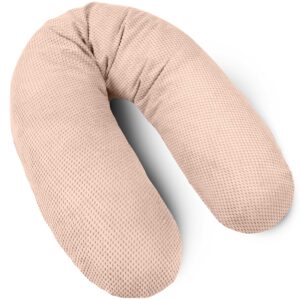 Stillkissen XXL 170 cm Schwangerschaftskissen Seitenschläferkissen U-Form mit abnehmbarem Bezug