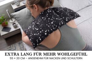 Kirschkernkissen 55x20 cm
