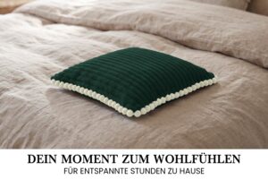 Kirschkernkissen 22x22 cm – Wärme- & Kältekissen mit 100 % Kirschkernen für Mikrowelle, Nacken, Rücken, Bauch & Füße