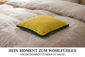 Kirschkernkissen 22x22 cm – Wärme- & Kältekissen mit 100 % Kirschkernen für Mikrowelle, Nacken, Rücken, Bauch & Füße